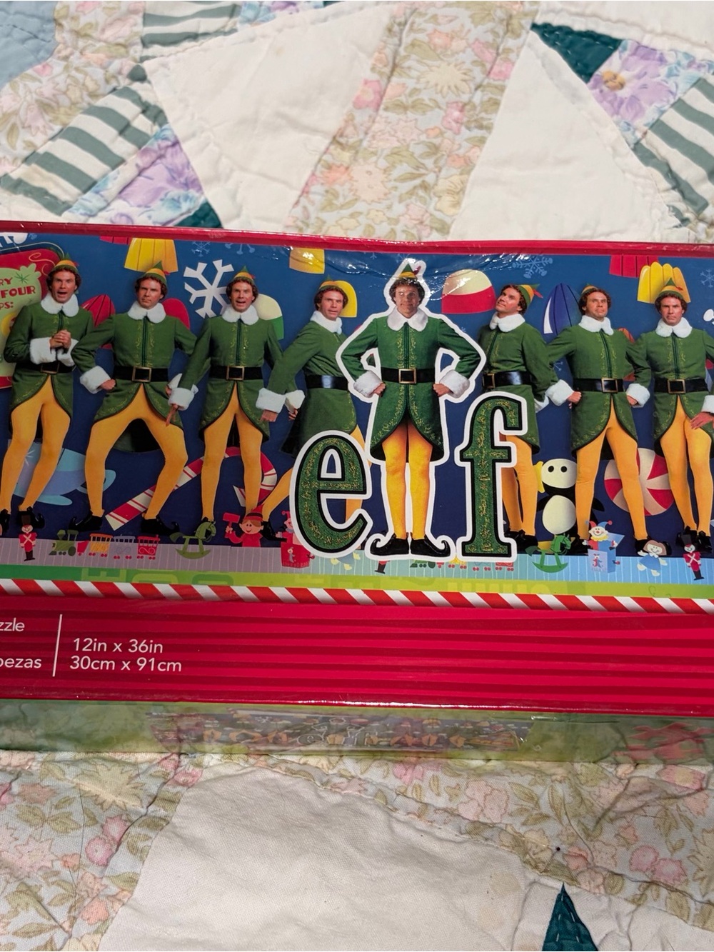 NWT Elf Movie Puzzle Banner Holiday 1000 piece Puzzle